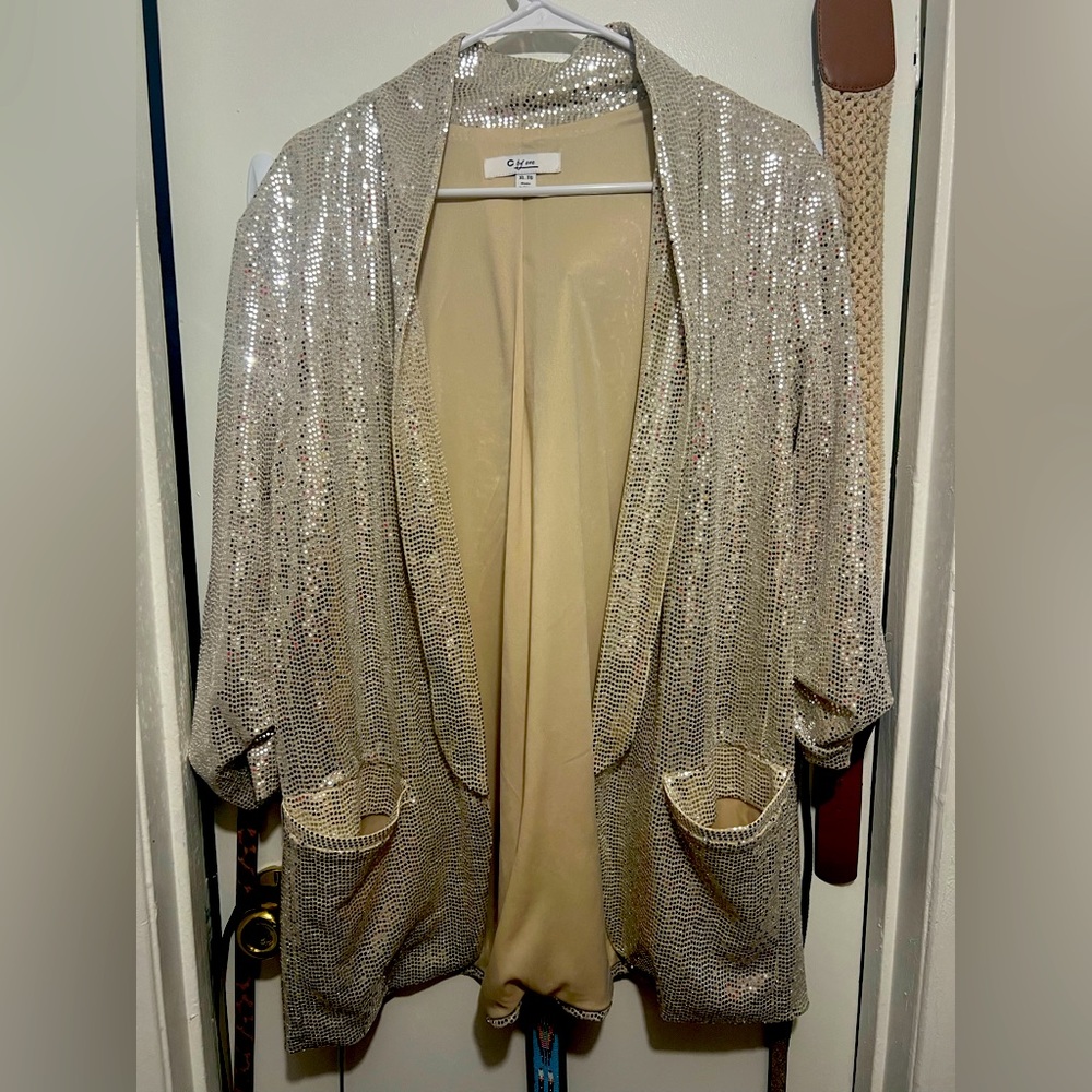 Sparkly blazer